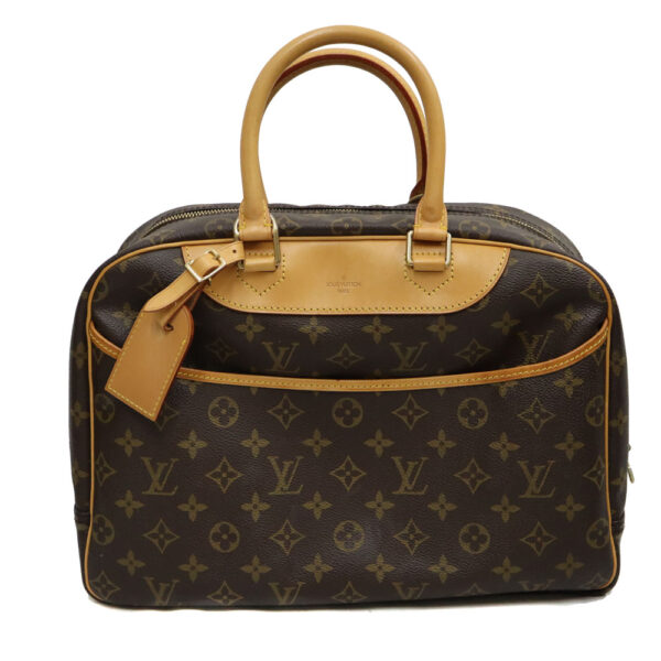 imgrc0098764174 Louis Vuitton Deauville Handbag Monogram Brown