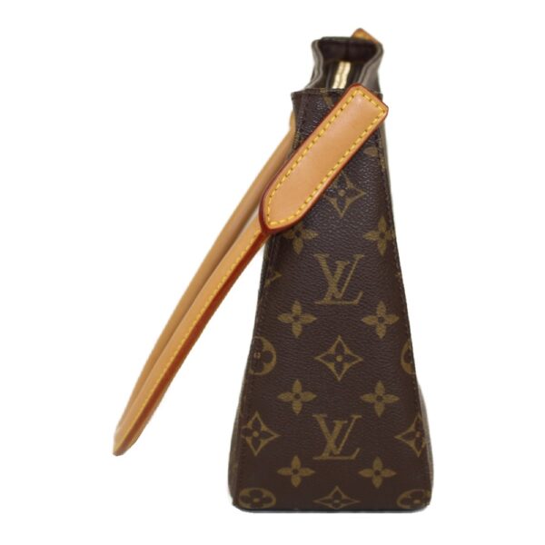 imgrc0098923241 Louis Vuitton Looping MM Monogram Canvas Handbag Brown