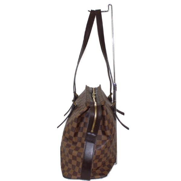 imgrc0099102094 Louis Vuitton Chelsea Damier Canvas Tote Bag Brown