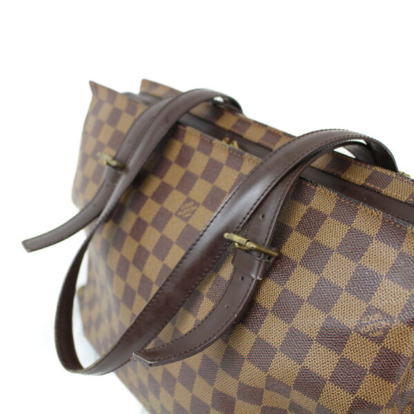 imgrc0099102107 Louis Vuitton Chelsea Damier Canvas Tote Bag Brown