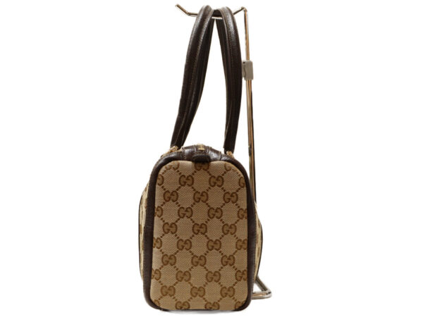 imgrc0099103161 Gucci GG Canvas Bag Canvas Leather Beige Brown