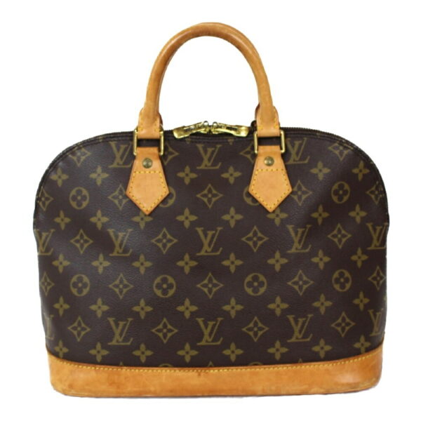 imgrc0099226033 Louis Vuitton Alma Monogram Canvas Handbag Brown