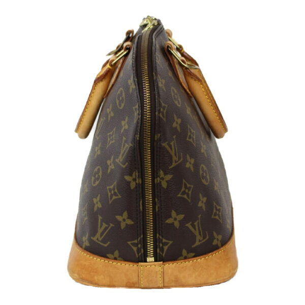 imgrc0099226035 Louis Vuitton Alma Monogram Canvas Handbag Brown