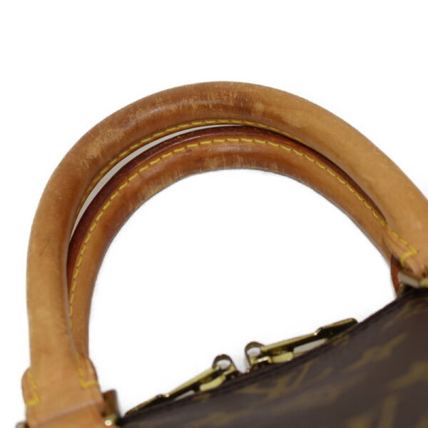 imgrc0099226043 Louis Vuitton Alma Monogram Canvas Handbag Brown