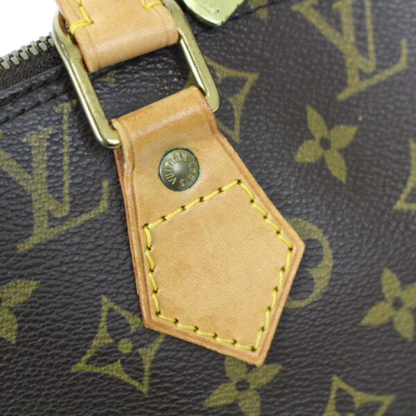 imgrc0099226045 Louis Vuitton Alma Monogram Canvas Handbag Brown