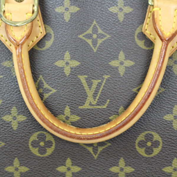 imgrc0099226050 Louis Vuitton Alma Monogram Canvas Handbag Brown