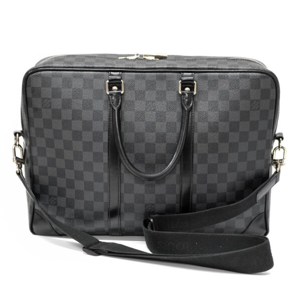 imgrc0099294149 Louis Vuitton Porte de Cumin Voyage Business Bag Damier Graphite