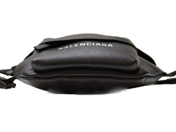 imgrc0099378511 Balenciaga Leather Waist Bag Black