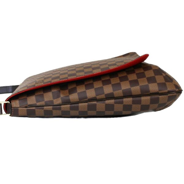 imgrc0099400107 Louis Vuitton Musette Damier Canvas Shoulder Bag Brown