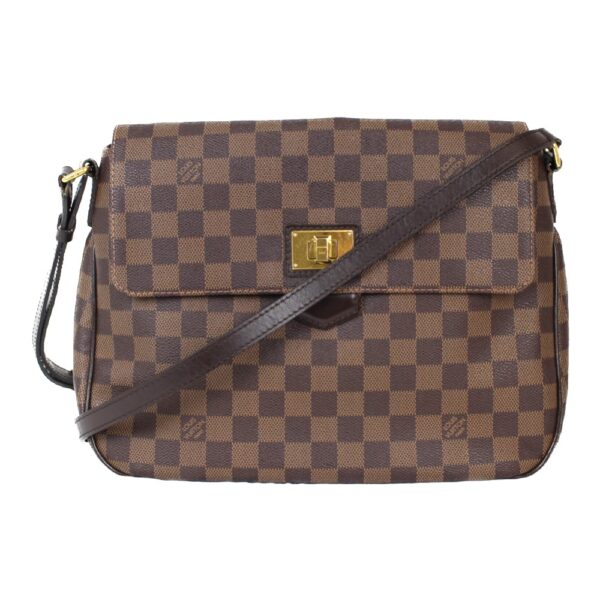 imgrc0099406881 Louis Vuitton Bouzas Roseberry Damier Canvas Shoulder Bag Brown