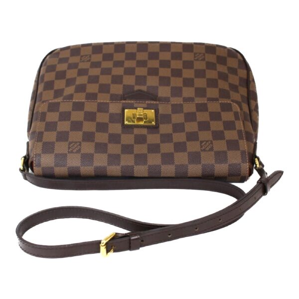 imgrc0099406903 Louis Vuitton Bouzas Roseberry Damier Canvas Shoulder Bag Brown