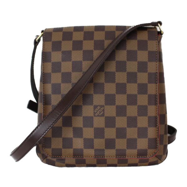 imgrc0099409176 Louis Vuitton Musette Salsa Damier Canvas Shoulder Bag Brown