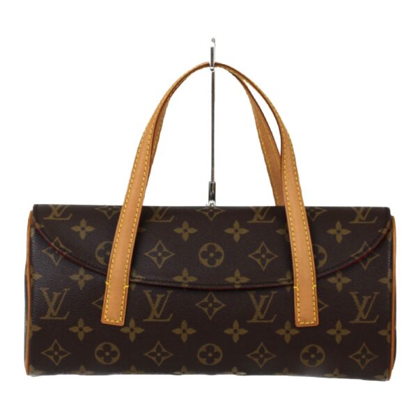 imgrc0099527645 Louis Vuitton Sonatine Monogram Canvas Handbag Brown