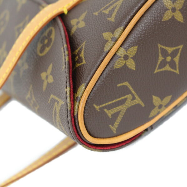 imgrc0099527658 Louis Vuitton Sonatine Monogram Canvas Handbag Brown