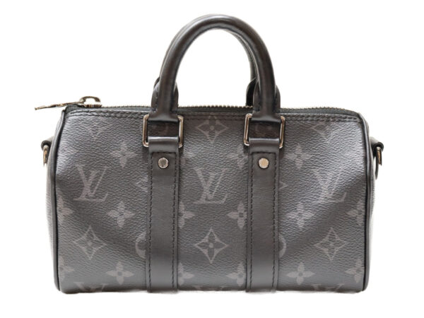 imgrc0099670433 Louis Vuitton Keepall Bandouliere 25 Eclipse Shoulder Bag Black