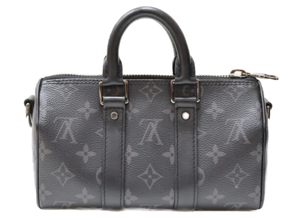 imgrc0099670434 Louis Vuitton Keepall Bandouliere 25 Eclipse Shoulder Bag Black