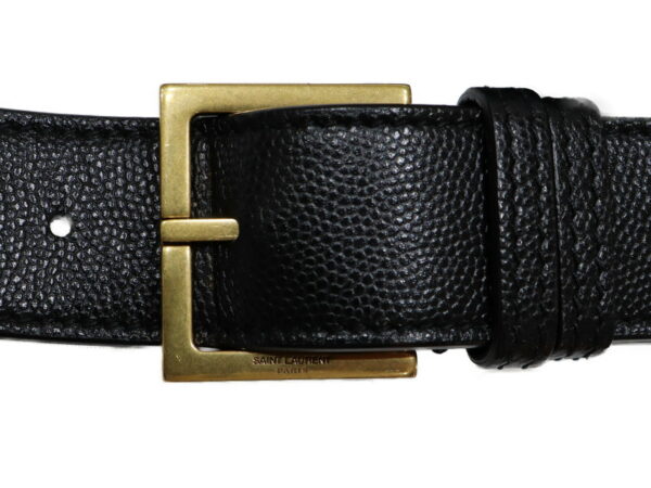 imgrc0099841048 Yves Saint Laurent Belt Bag Monogram Leather Black