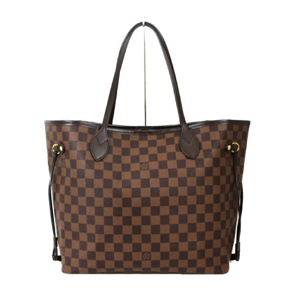 imgrc0100087105 Louis Vuitton Neverfull MM Damier Canvas Tote Bag Brown