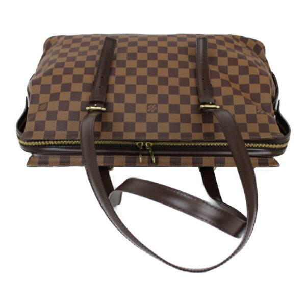 imgrc0100213036 Louis Vuitton Chelsea Damier Canvas Tote Bag Brown