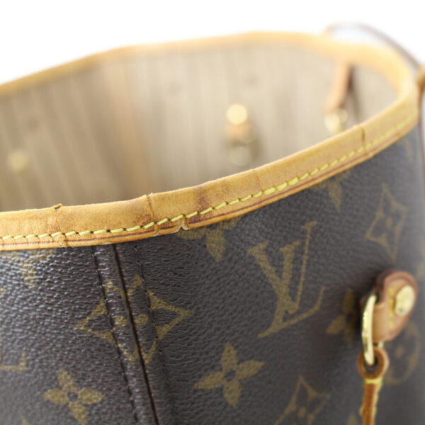 imgrc0100453574 Louis Vuitton Neverfull MM Monogram Canvas Tote Bag Brown