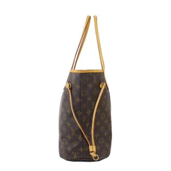 imgrc0100455638 Louis Vuitton Neverfull MM Monogram Canvas Tote Bag Brown