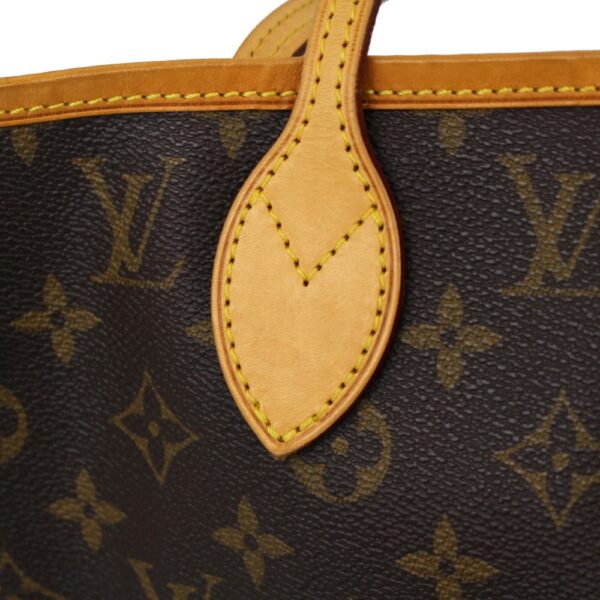 imgrc0100455649 Louis Vuitton Neverfull MM Monogram Canvas Tote Bag Brown