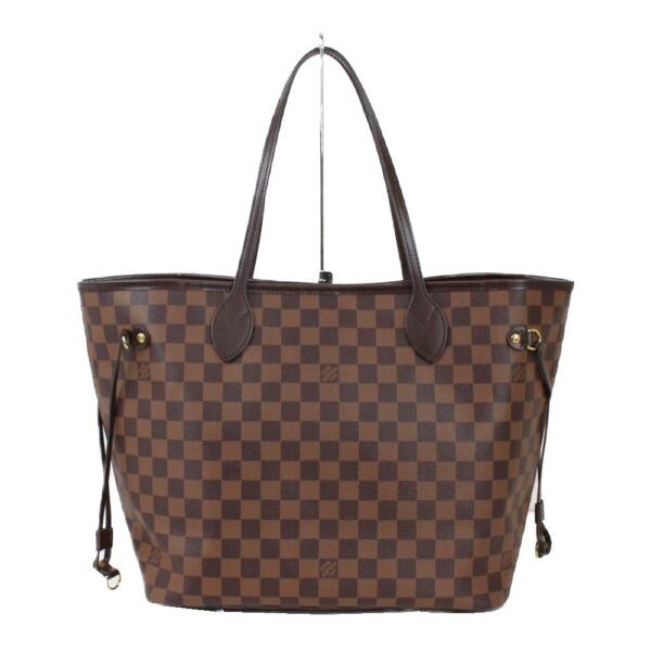 imgrc0100455709 Louis Vuitton Neverfull MM Damier Canvas Tote Bag Brown