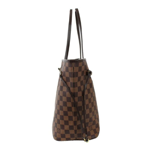 imgrc0100455711 Louis Vuitton Neverfull MM Damier Canvas Tote Bag Brown