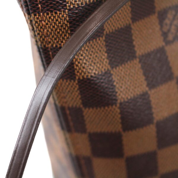 imgrc0100455725 Louis Vuitton Neverfull MM Damier Canvas Tote Bag Brown