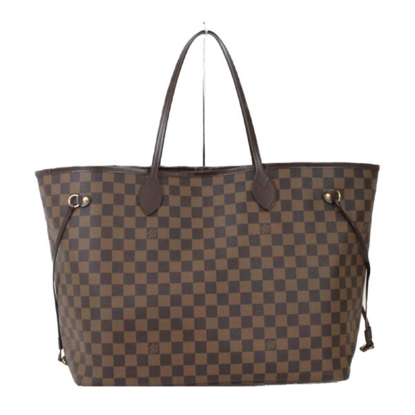 imgrc0100455799 Louis Vuitton Neverfull GM Damier Canvas Tote Bag Brown