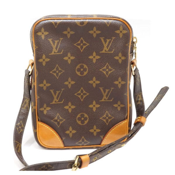 imgrc0100467082 Louis Vuitton Amazon Monogram Canvas Shoulder Bag Brown