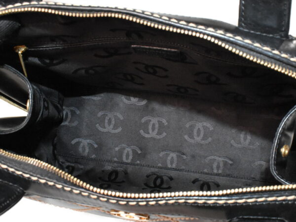 imgrc0100519605 Chanel Wild Stitch Handbag Black