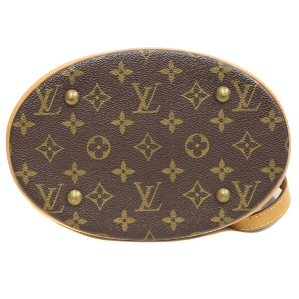 imgrc0100607995 Louis Vuitton Bucket PM Shoulder Bag Monogram Brown