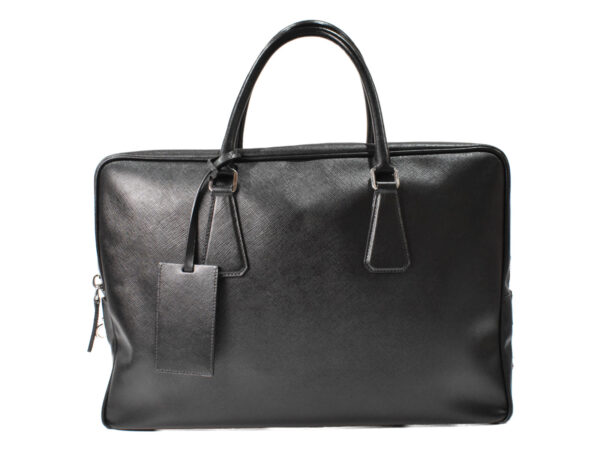 imgrc0100724073 Prada Business Bag Leather Black