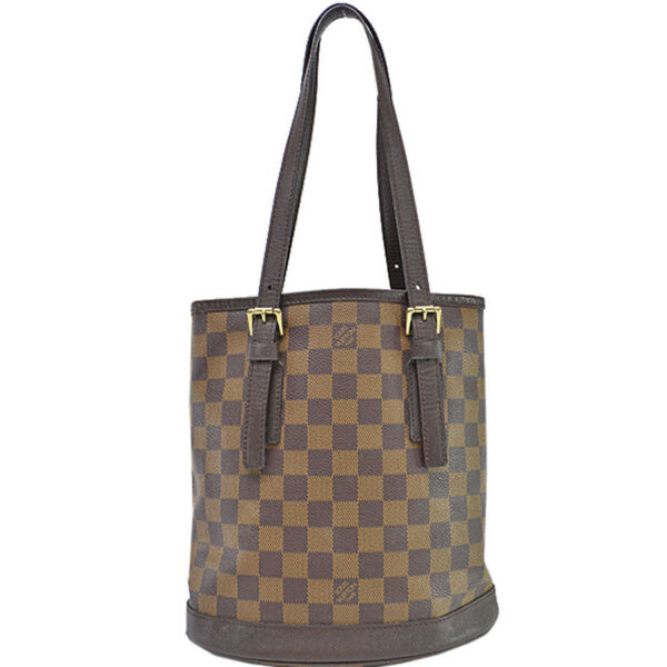 k10229a Louis Vuitton Bag Damier Marais Ebene Brown Canvas