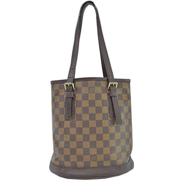 k10229a 1 Louis Vuitton Bag Damier Marais Ebene Brown Canvas