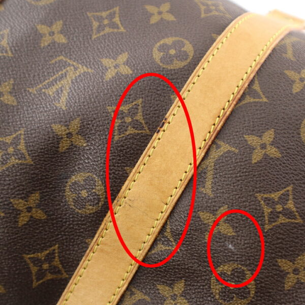 k20 6733 6 Louis Vuitton Keepall 55 Bag Monogram Canvas Brown