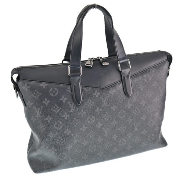 k21 1402 Louis Vuitton Explorer Briefcase Monogram Eclipse Black