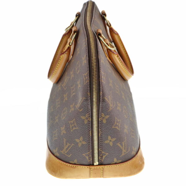 k21 1428 3 Louis Vuitton Alma Handbag Monogram Canvas Brown