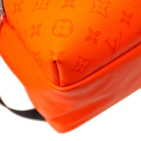 k21 2344 7 Louis Vuitton Discovery Backpack Monogram Taiga Orange