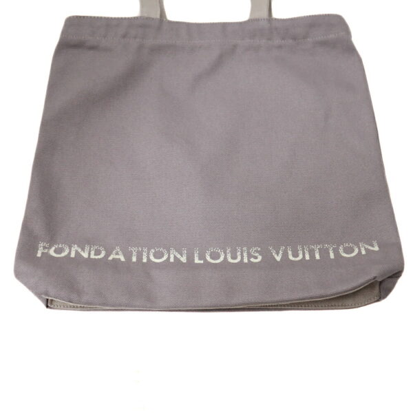 k21 2434 3 Louis Vuitton Fondation Museum Tote Bag Canvas Gray