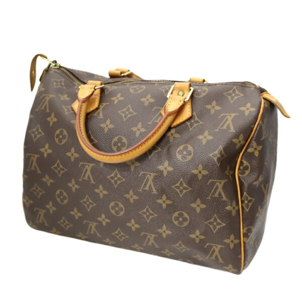 k21 2525 2 Louis Vuitton Speedy 30 Handbag Monogram Canvas Brown