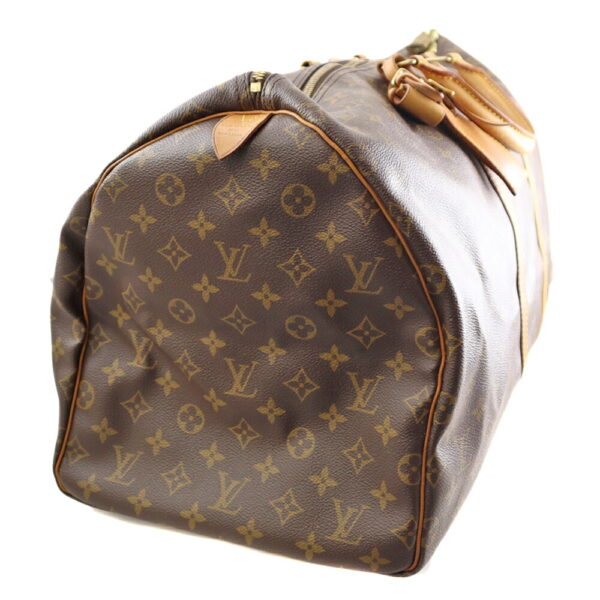 k21 264 3 Louis Vuitton Keepall 55 Bag Monogram Canvas Brown