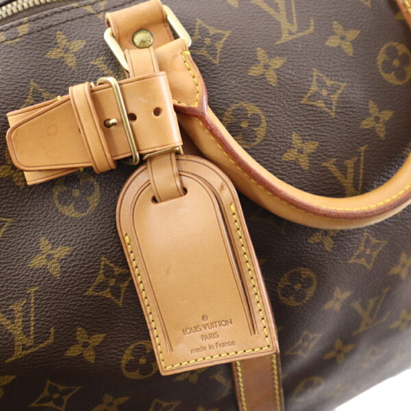 k21 264 5 Louis Vuitton Keepall 55 Bag Monogram Canvas Brown