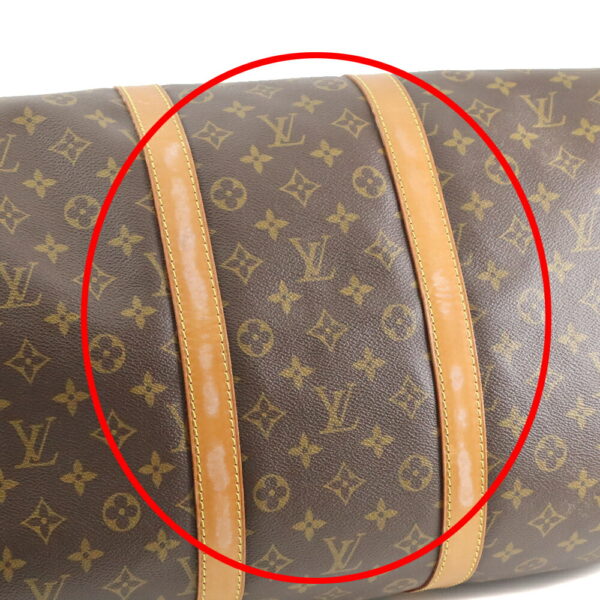 k21 264 9 Louis Vuitton Keepall 55 Bag Monogram Canvas Brown