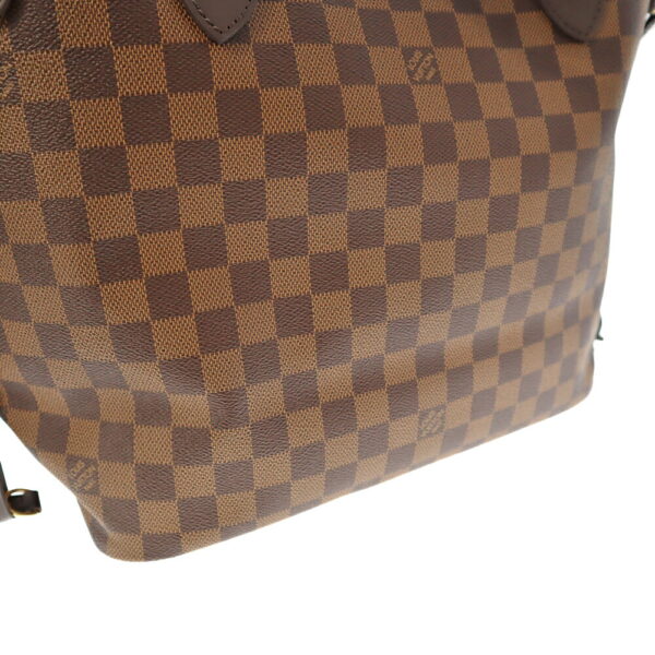 k21 3337 4 Louis Vuitton Neverfull MM Tote Bag Damier Canvas Brown