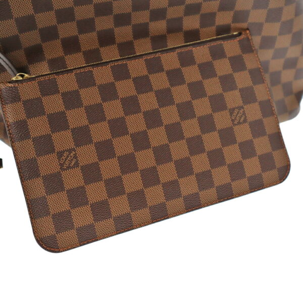 k21 3337 8 Louis Vuitton Neverfull MM Tote Bag Damier Canvas Brown