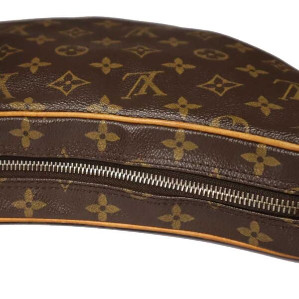 k21 3407 10 Louis Vuitton Croissant MM Shoulder Bag Monogram Canvas Brown