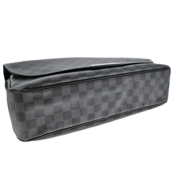 k21 3467 6 Louis Vuitton Daniel GM Shoulder Bag Damier Graphite Black Gray