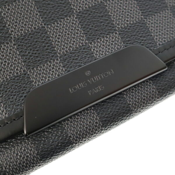 k21 3467 7 Louis Vuitton Daniel GM Shoulder Bag Damier Graphite Black Gray